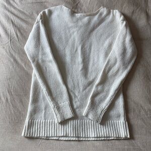 LOFT Ivory Knit Sweater